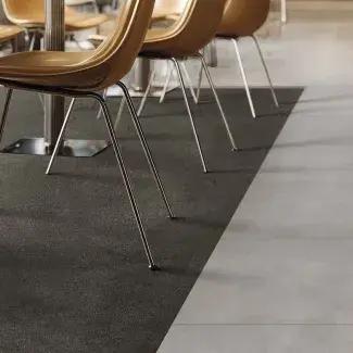 C70 MEGACLIC Camino Dark Grey &amp; Design Tile Manhattan Dust - Room scene